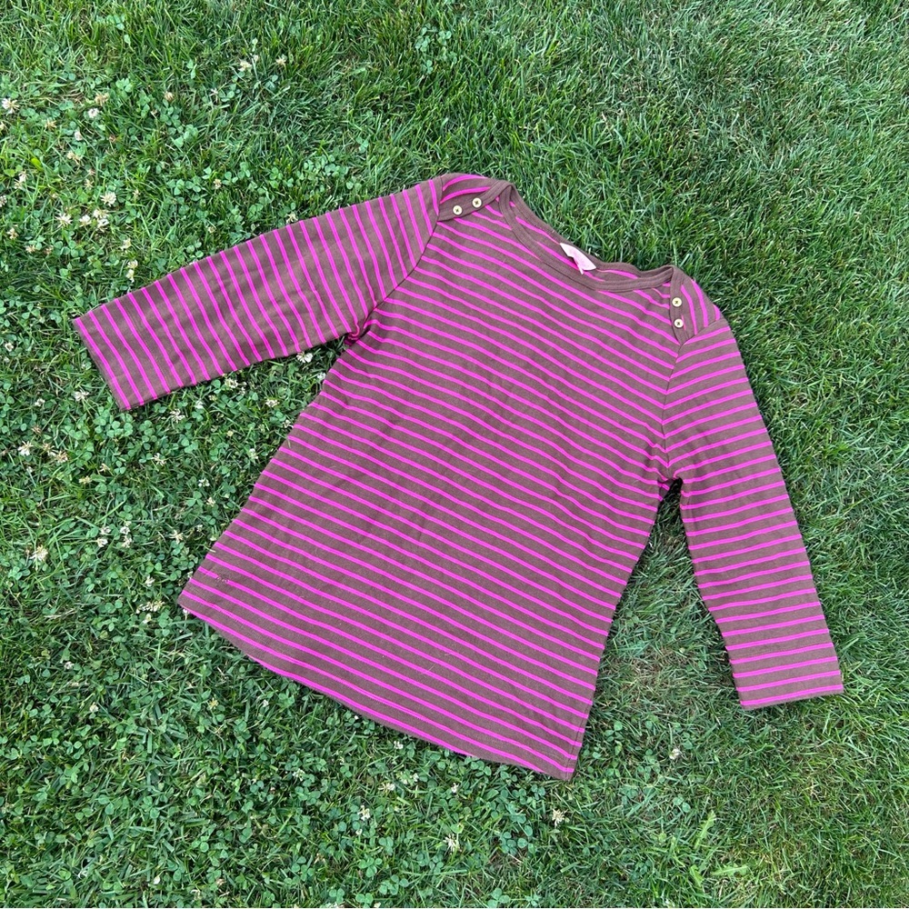 Lilly Pulitzer Striped 3/4 Sleeve Top